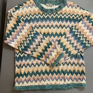 Allen Wah Vintage Unisex Knit Sweater